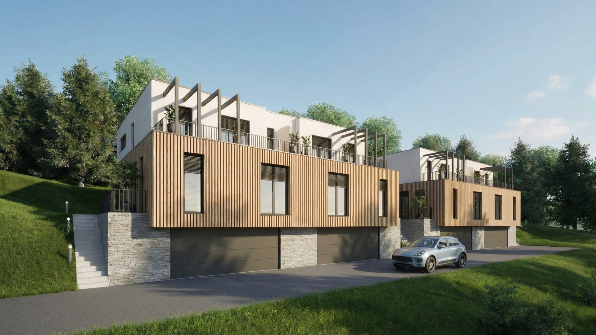 Stanovanjska dvojčka na Igu